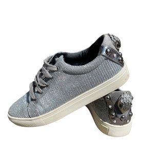Kurt Geiger sparkly ludo low tops Sz 38